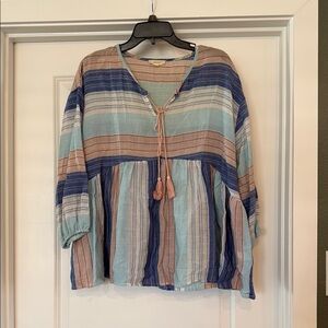 Striped Multicolor Women's Top